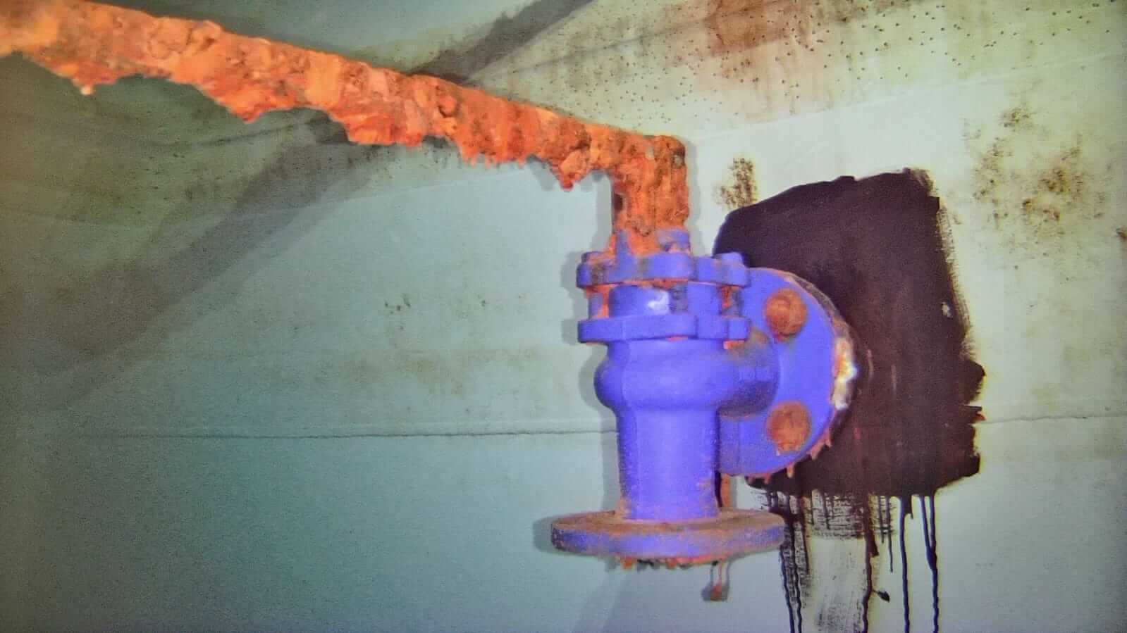 przeglądy zbiorników przeciwpożarowych z użyciem drona podwodnego ROV dokumentacja